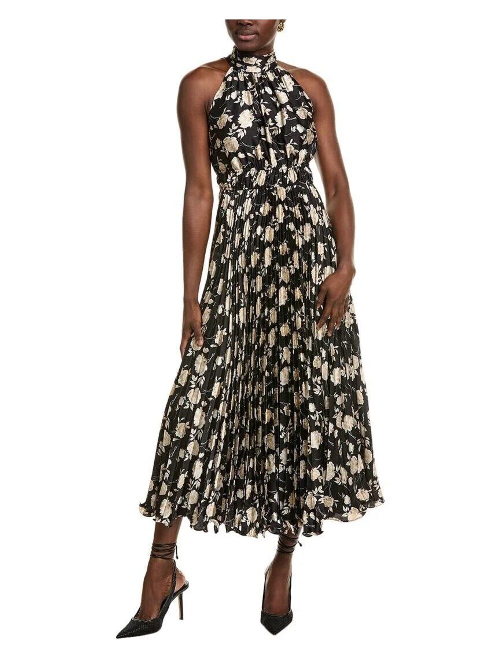 Taylor Women's Mock-Neck Sleeveless Dress